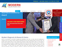 Tablet Screenshot of mdrcindia.com